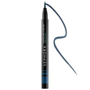SEALED SEPHORA Colorful Wink-It Felt Tip Waterproof Eyeliner - 04 Midnight Navy